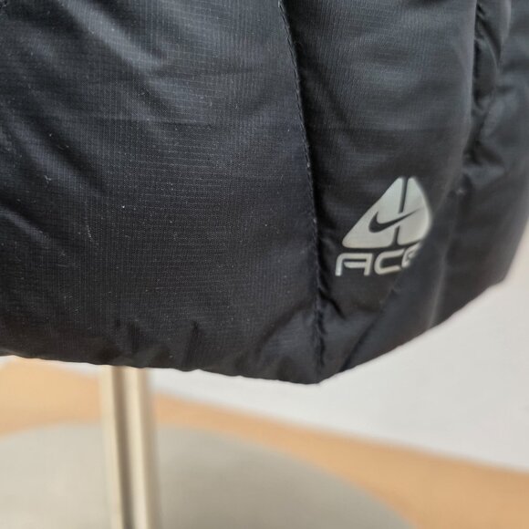 Nike ACG Women’s Black Full Zip 550 Level  3 Goose Down Puffer Jacket Size M - Picture 6 of 15